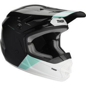 Thor 2020 Sector Black/Mint MIPS Kids Helmet