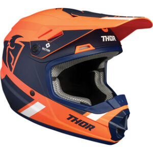 Thor 2021 Sector MIPS Split Orange/Navy Kids Helmet