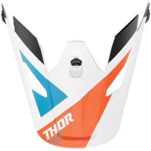 THOR SECTOR BLADE WHITE/AQUA REPLACEMENT VISOR