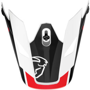 THOR SECTOR SPLIT WHITE/BLACK REPLACEMENT VISOR