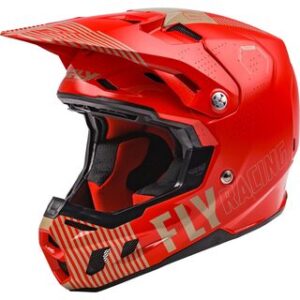 FLY RACING 2021 FORMULA CC RED/KHAKI HELMET