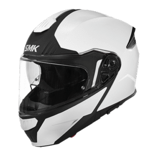 SMK GULLWING MOTORCYCLE FULL FACE HELMET (GL200) - WHITE
