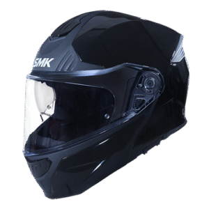 SMK GULLWING MOTORCYCLE FULL FACE HELMET (GL200) - GLOSS BLACK