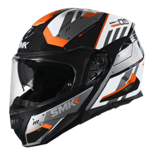 SMK GULLWING TEKKER MOTORCYCLE FULL FACE HELMET (MA264) - MATTE ORANGE