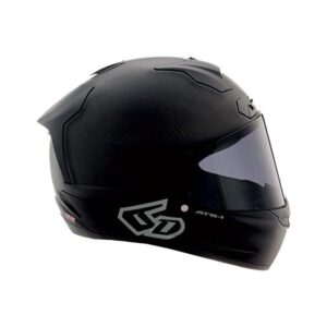 6D ATS-1R MOTORCYCLE HELMET - SOLID MATTE BLACK
