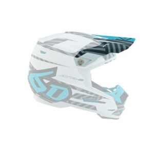 6D ATR-2 HAVOC REPLACEMENT HELMET PEAK - ELECTRIC BLUE