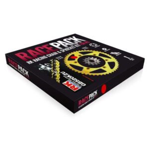 RK Racing Chain & Spr Kit Gd/Red 13/50