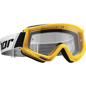 Thor Combat Yellow/Black Goggles