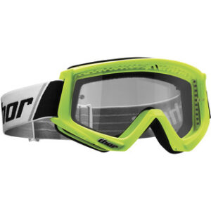 Thor Combat FLO Green/Black Goggles