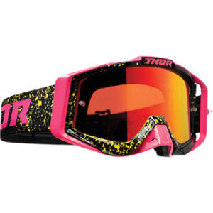 Thor Sniper Pro Splatter FLO Pink/Black Goggles
