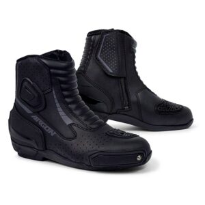ARGON RIFT MOTORCYCLE BOOTS - BLACK