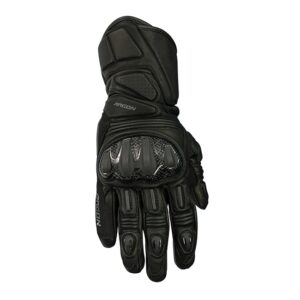ARGON DUTY MOTORCYCLE GLOVES - BLACK