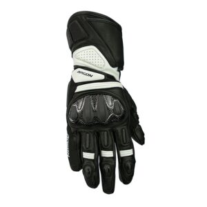 ARGON DUTY MOTORCYCLE GLOVES - BLACK/WHITE