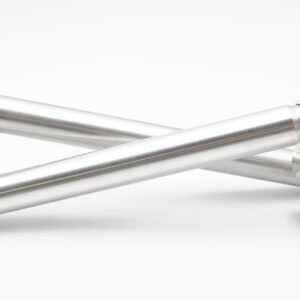 PP TUNING MOTORCYCLE CLIP-ON HANDLEBARS Ø 41 MM - SILVER