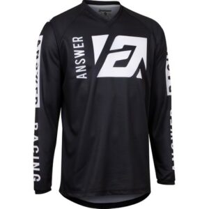 ANSWER 2022 SYNCRON MERGE BLACK/WHITE - LG (Jersey)