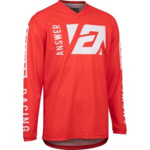 ANSWER 2022 SYNCRON MERGE RED/WHITE - XS (Jersey)