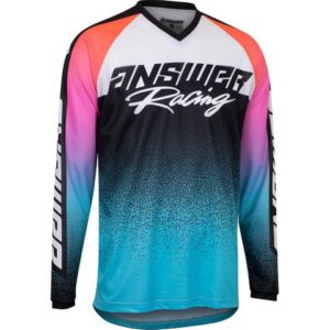 ANSWER 2022 SYNCRON PRISM ASTANA BLUE/HYPER ORANGE - XS (Jersey)