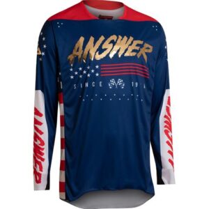 ANSWER 2022 ELITE REDZONE NAVY/RED/WHITE - LG (Jersey)