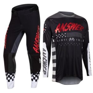ANSWER 2022 ELITE REDZONE BLACK/RED