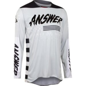 ANSWER 2022 ELITE REDZONE GHOST BLACK - 2XL (Jersey)