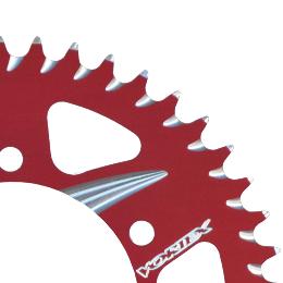 VORTEX Alloy Rear Sprocket 525-42T Red*