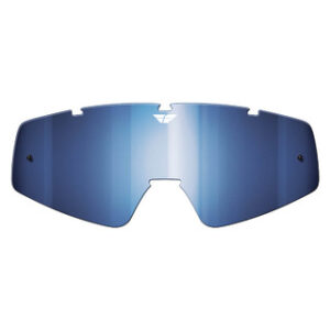 FLY RACING ZONE/FOCUS CHROME BLUE REPLACEMENT LENS