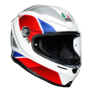 AGV K6 Hyphen White/Red/Blue