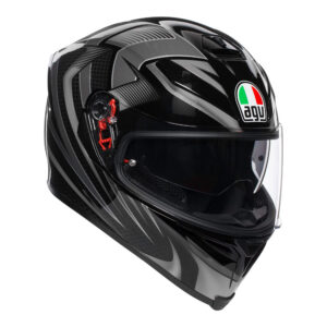 AGV K5 S Hurricane 2.0 Black/Silver