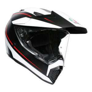 AGV AX9 Pac. R. Matt Black/White/Red