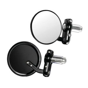 LAMPA Bar End Mirror Set DERNIER Black