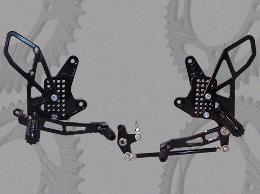 VORTEX Rear Set HON CB/CBR500R Black
