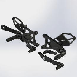 VORTEX Rear Set YAM YZF-R1/M 15-20 V3