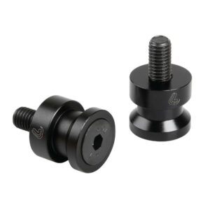 LAMPA Pickup Knob Rear Stand 8x1.25mm Black
