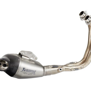 AKRAPOVIC MT-07/MT-07HO TITANIUM FULL SYSTEM WITH CARBON END CAP