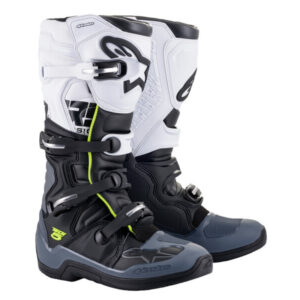 ALPINESTARS 2015 TECH 5 BOOTS - 11, BLACK WHITE