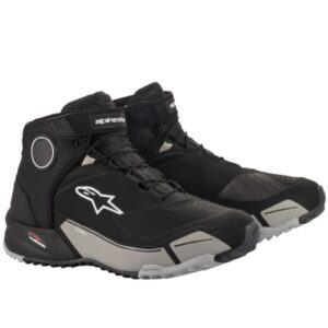 ALPINESTARS CRX DRYSTAR RIDING SHOES - BLACK COOL GREY, 11