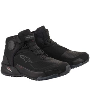 ALPINESTARS CRX DRYSTAR RIDING SHOES - BLACK BLACK, 12