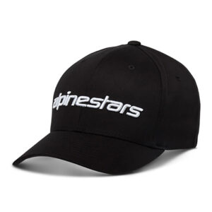 ALPINESTARS LINEAR HAT - BLACK WHITE, S/M