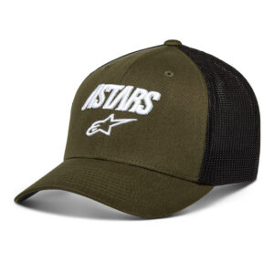 ALPINESTARS ANGLE STRETCH MESH HAT - MILITARY/BLACK, L/XL