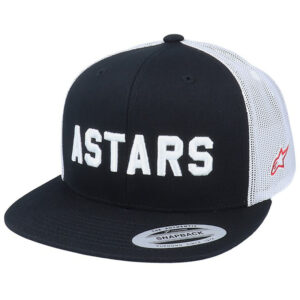 ALPINESTARS WELL SAID TRUCKER HAT - BLACK/WHITE