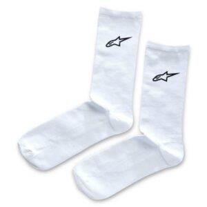 ALPINESTARS CREW WHITE SOCKS - XL