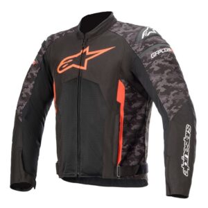 ALPINESTARS T GP PLUS R V3 AIR JACKET - BLACK/CAMO/RED, 62