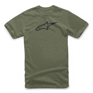 ALPINESTARS AGELESS II TEE - OLIVE HEATHER BLACK, XL