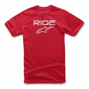 ALPINESTARS KIDS RIDE 2.0 TEE - XS, RED/WHITE