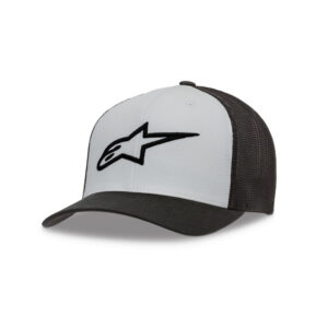 ALPINESTARS WOMEN'S AGELESS TRUCKER HAT - WHITE/BLACK