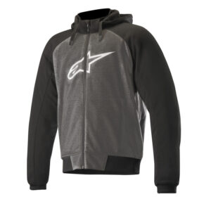 ALPINESTARS CHROME SPORTS HOODY - ANTHRACITE BLACK WHITE, 64