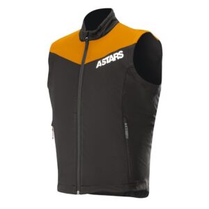 ALPINESTARS SESSION RACE VEST - FLURO ORANGE/BLACK, 66