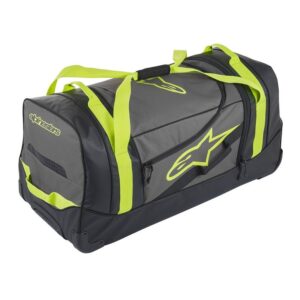 ALPINESTARS KOMODO TRAVEL BAG - ANTHRACITE FLURO YELLOW BLACK