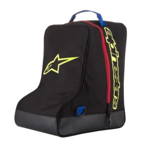ALPINESTARS BOOT BAG - BLACK/FLURO YELLOW/BLUE/RED
