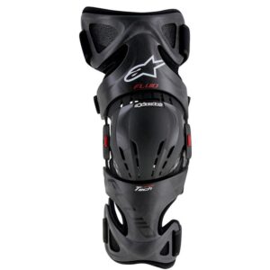 ALPINESTARS 2016 FLUID TECH RT KNEE BRACE - ANTHRACITE/WHITE/RED